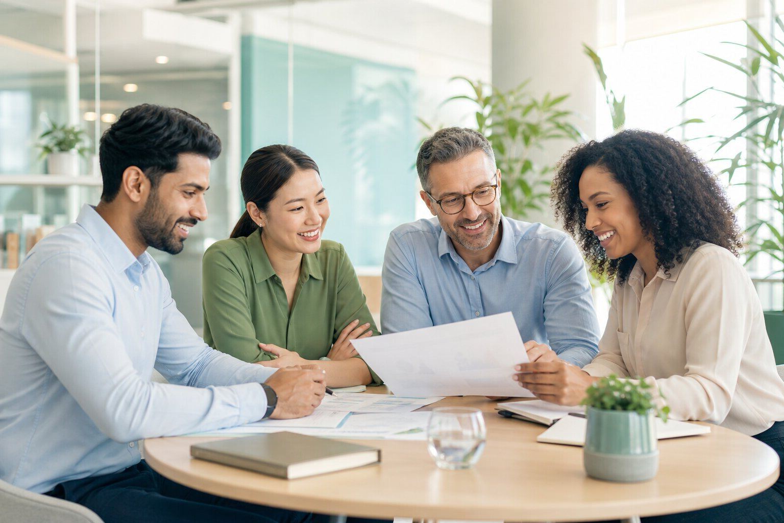 ITMS team working together with transparency and trust